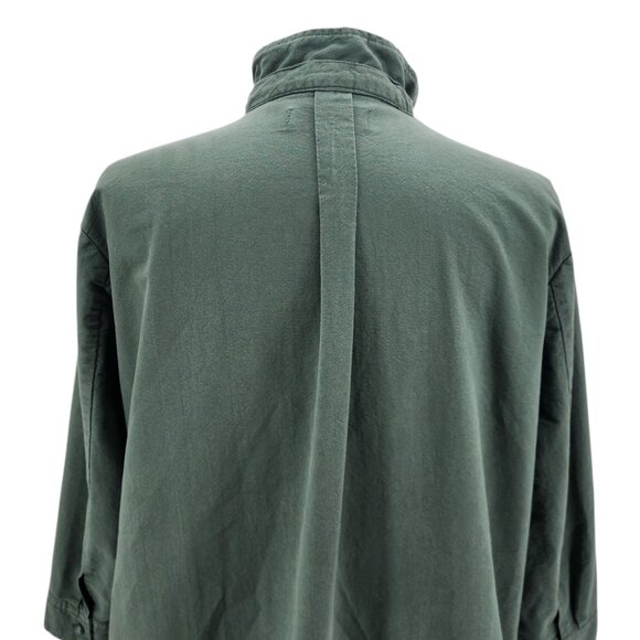 Pomander Place Womens Medium Dress Poly Dress Mini Green Tuckernuck Shirt Dress - Picture 5 of 9